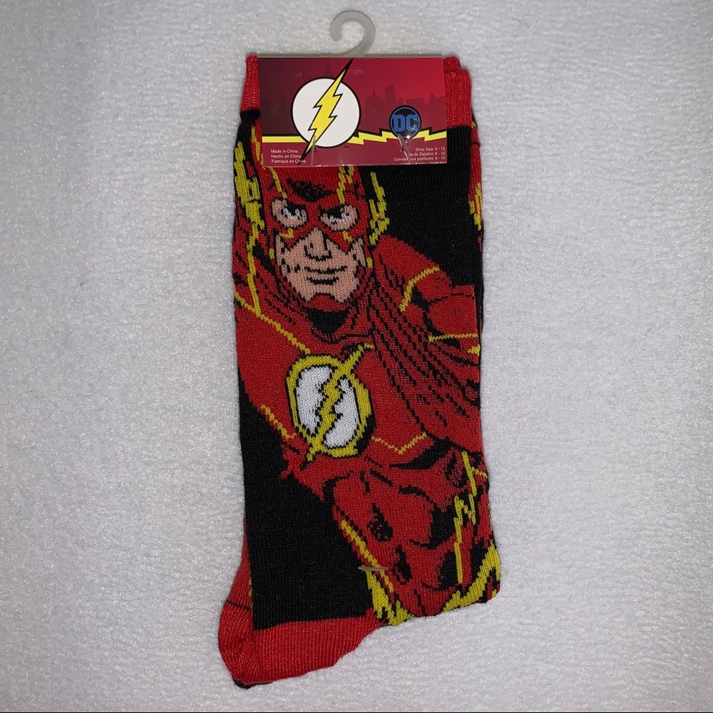 2 Pairs of The Flash Socks. New with tags.